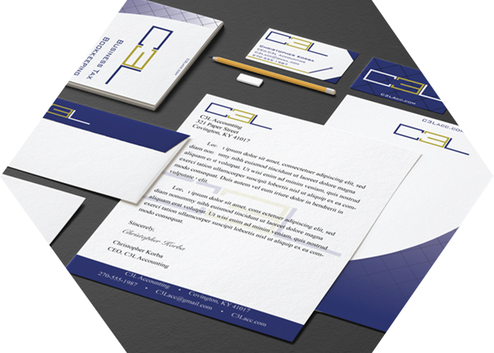 C3L Accounting Branding Package Greg Schoenbaechler